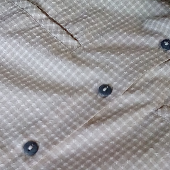 Sleeveless Casual Button Down Shirt by SPORTIF USA - Picture 4 of 14